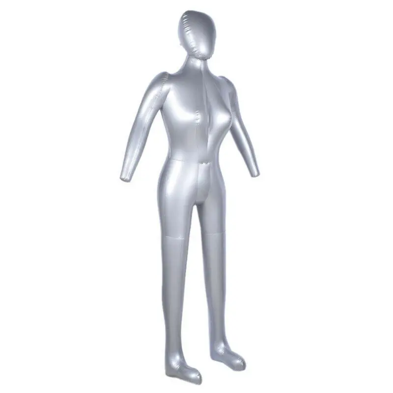 Mens Women Full Body Inflatable Mannequin Male Dummy Torso Tailor Clothes Model Display Sewing Model Brand New And High Quality