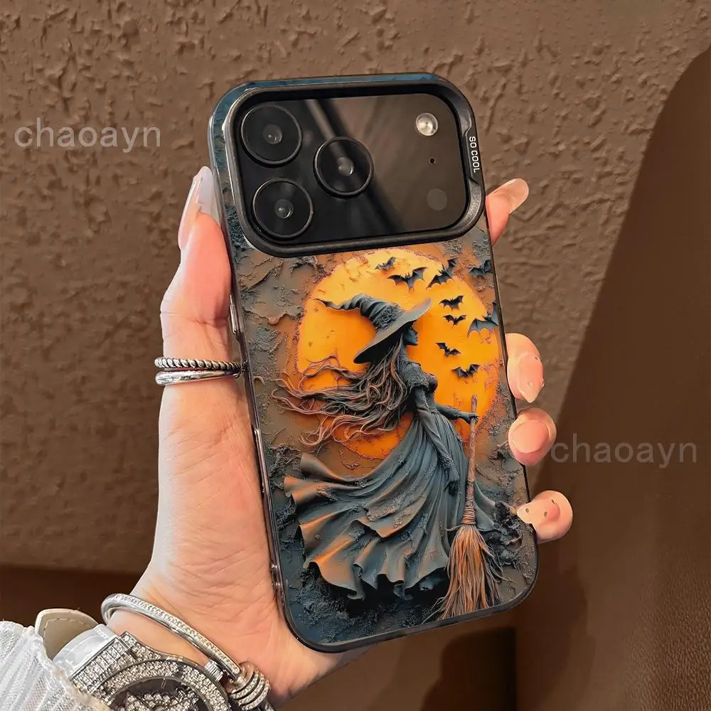 

Pattern of the Magic Girl Phone Case case for iPhone17 16 15 14 13 12 11 Pro/ Max/Plus shock-proof rear cover anti-fingerprint