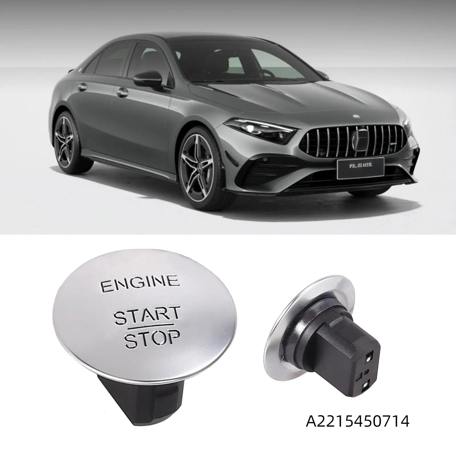 

Automobile Engine Keyless Start Button Switch For Mercedes-Benz W164 W205 A2215450714 Car Accessories