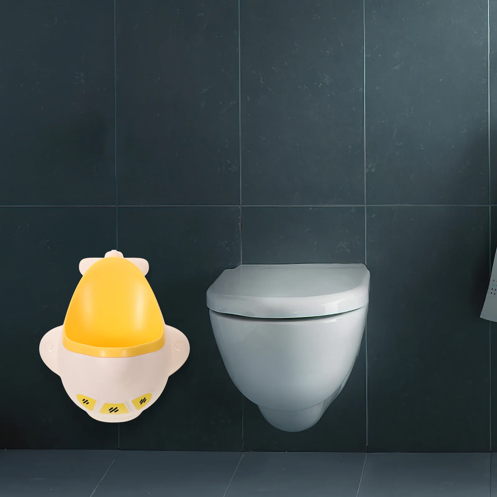 لطيف الكرتون بنين مبولة قعادة التدريب المرحاض مادة PP مستقرة المضادة للانزلاق سعة كبيرة مبولة للأطفال الصغار طفل رضيع المرحاض