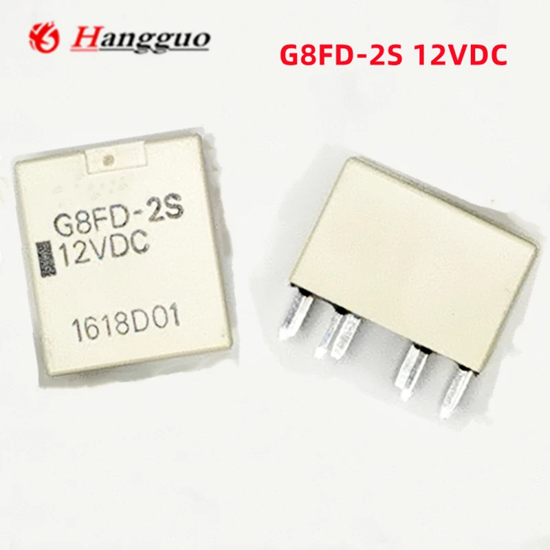 5PCS/Lot Original G8FD-2S 12VDC G8FD-2SF 12VDC 12V Relay G8FD-2S automobile computer boards Commonly used relays