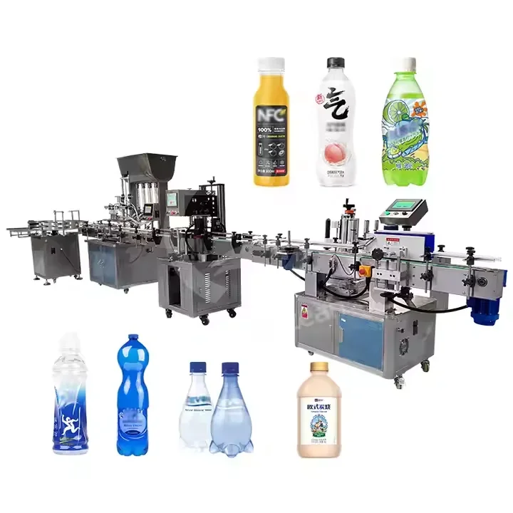 A Complete Set Of Bottled Water Filling Production Line Small Bottle Automatic Mineral Water Filling Production Line