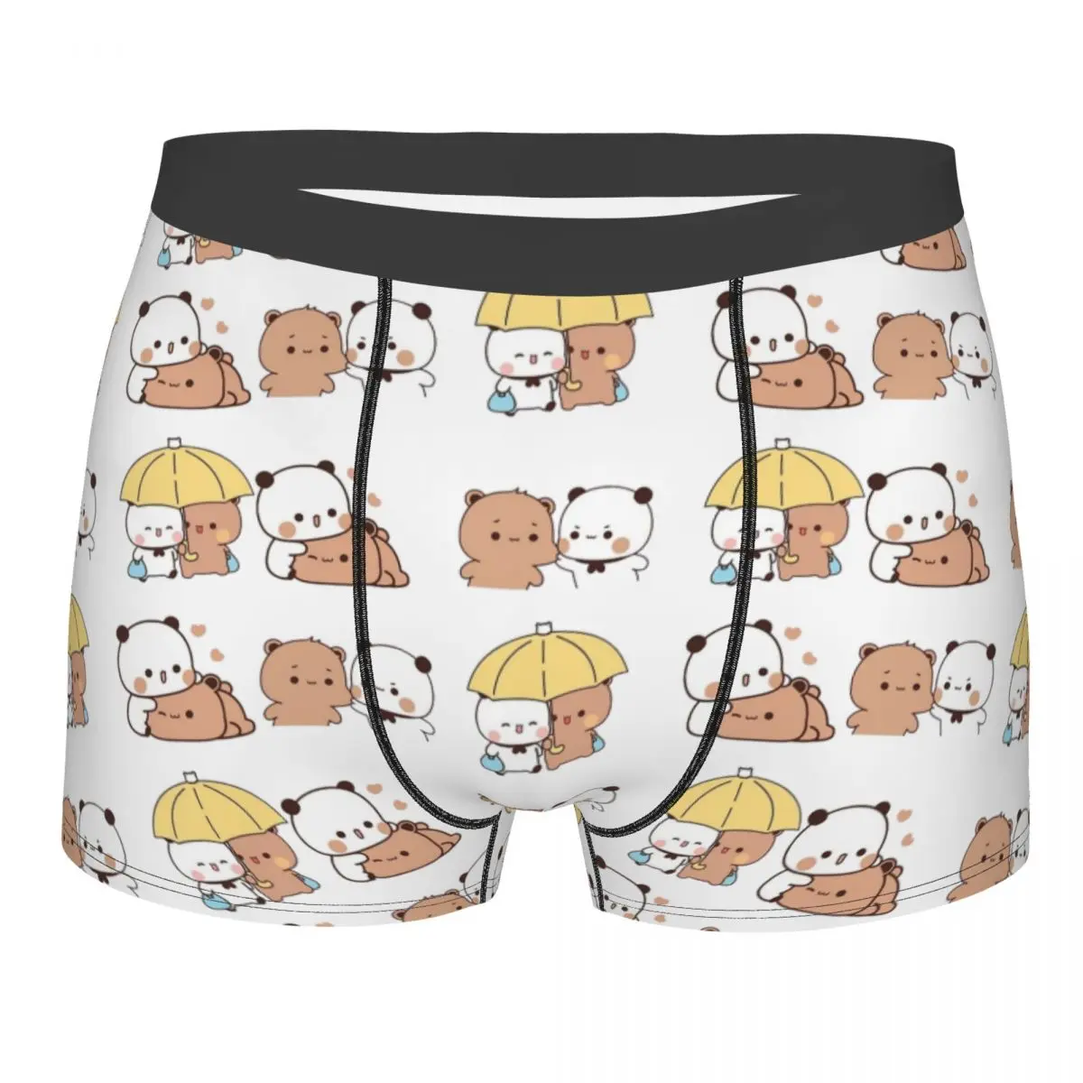 

Сексуальные боксеры Bubu Dudu, Мультяшные шорты, трусы, мужское нижнее белье, панда, медведь, Полиэстеровые трусы для мужчин