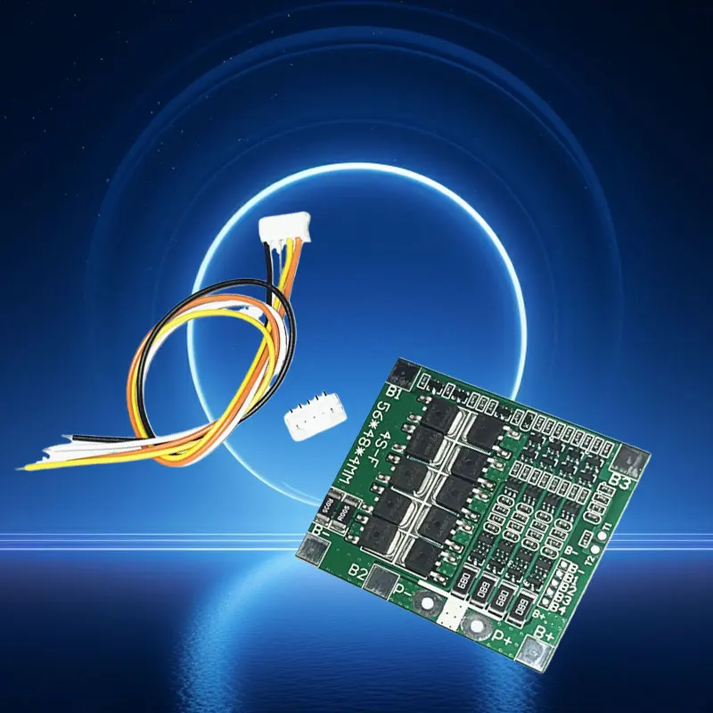 4S BMS4S 14 4V 30A Battery Protection Board with Balancer PCB for Li ion and LiPo Packs Overcharge and Short Circuit Protection