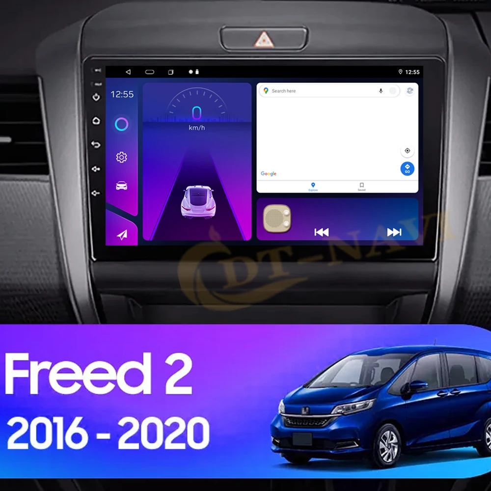 Android 14 Car Radio For Honda Freed 2 2016 - 2020  Multimedia Video Navigation Player GPS Carplay Stereo 4G BT NO 2Din DVD WIFI