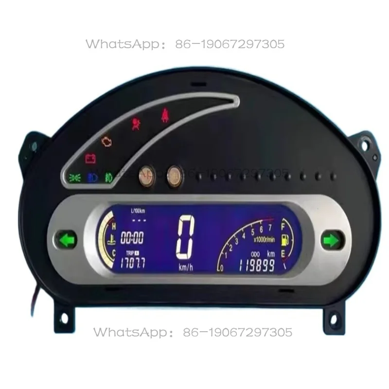 

Подходит для сборки приборной панели QQ 308 Sweet, комбинированного прибора, пробега, спидометра, цифровой ЖК-дисплея