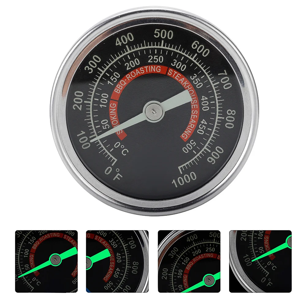 

Stainless Steel Bimetal Thermometer Cooking Baking Temperature Meter Lightweight Easy Carry Storage Oven Thermometer