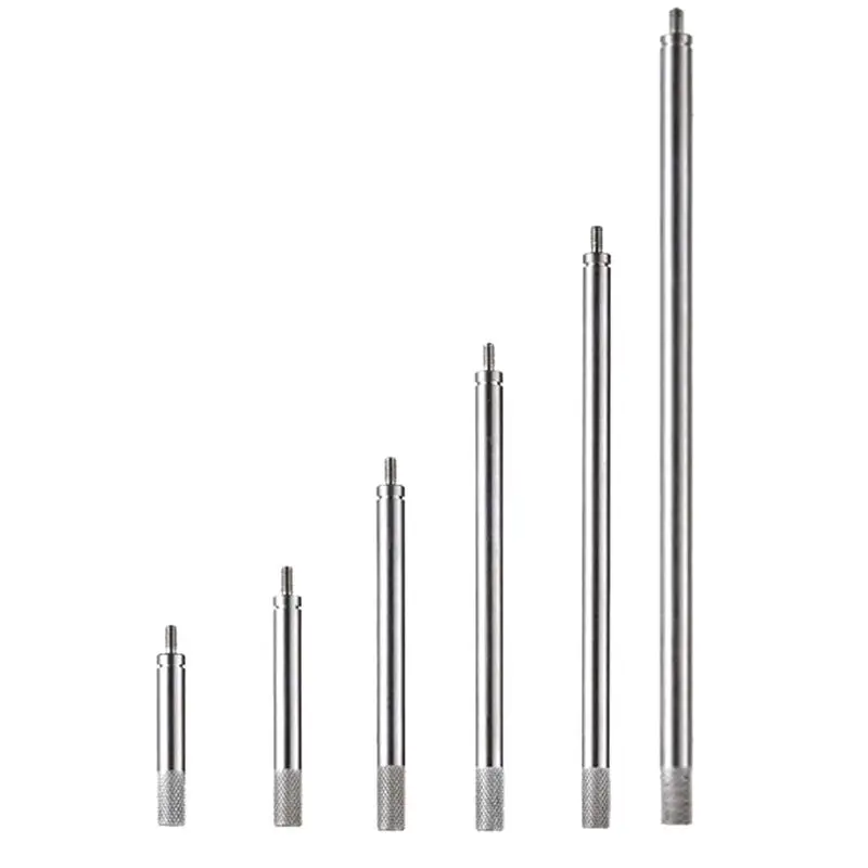 AB46-6Pcs Dial Indicator Extension Stem Rod Set,M2.5 Thread,30-150Mm Lengths,Measurement For Dial & Digital Indicators