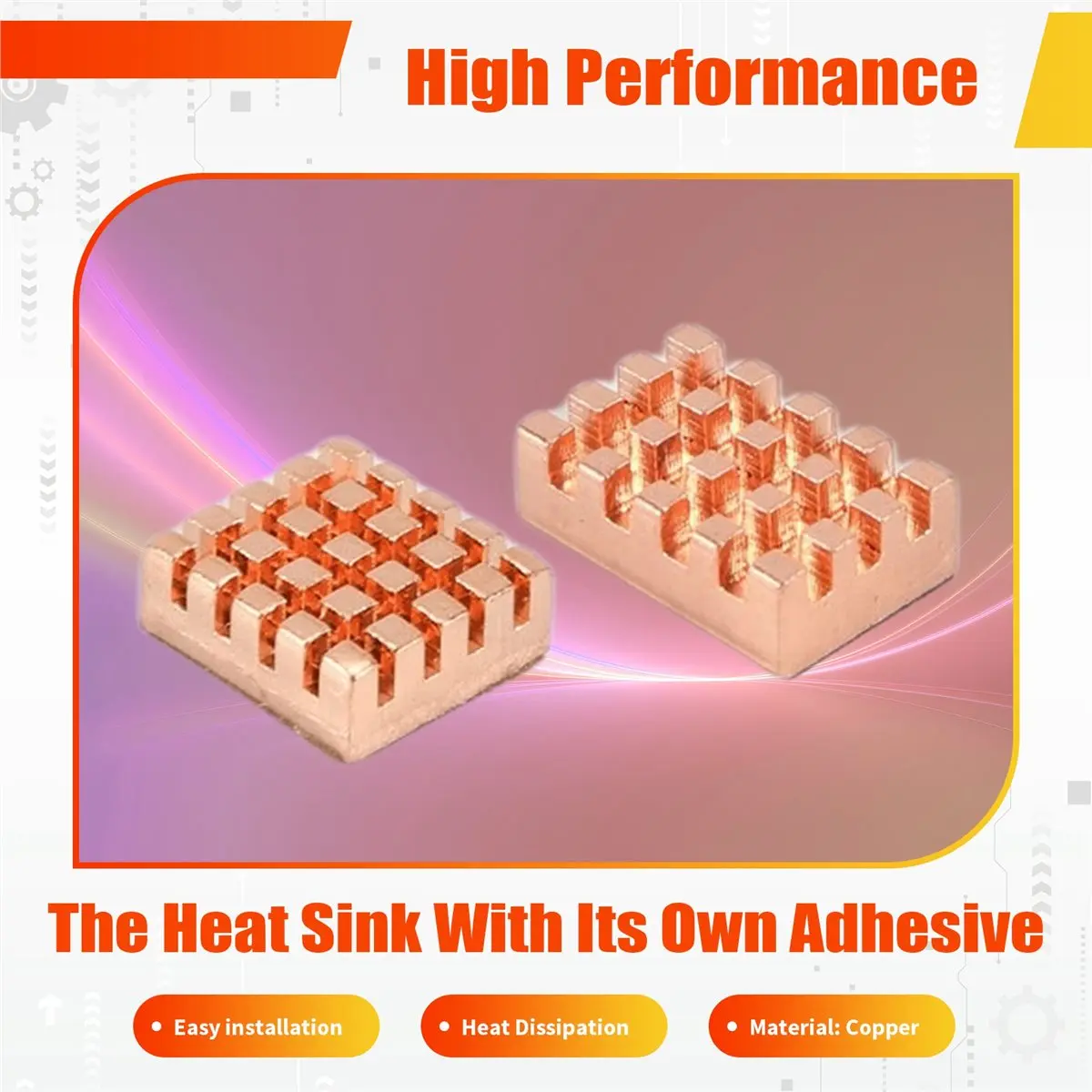A003 For Zero 2W Pure Copper Heat Sink for CPU Motherboard Cooling Multi-Functional Heat Sinks