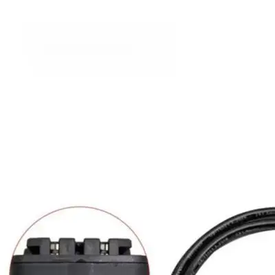 For Dayi For A3 Battery Cable 1.2M 15AWG with Dust Cover Compatible with For Dayi 2106 Battery Plastic Connector Black