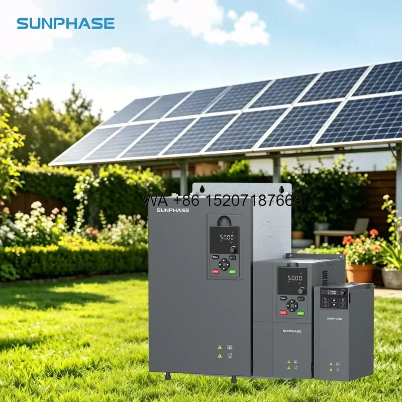 Wmwmnu for SUNPHASE 4KW 5.5KW 7.5KW 11KW Solar Pump Inverter With MPPT Wholesale Price for Irrigation Deep Well Water Pumps