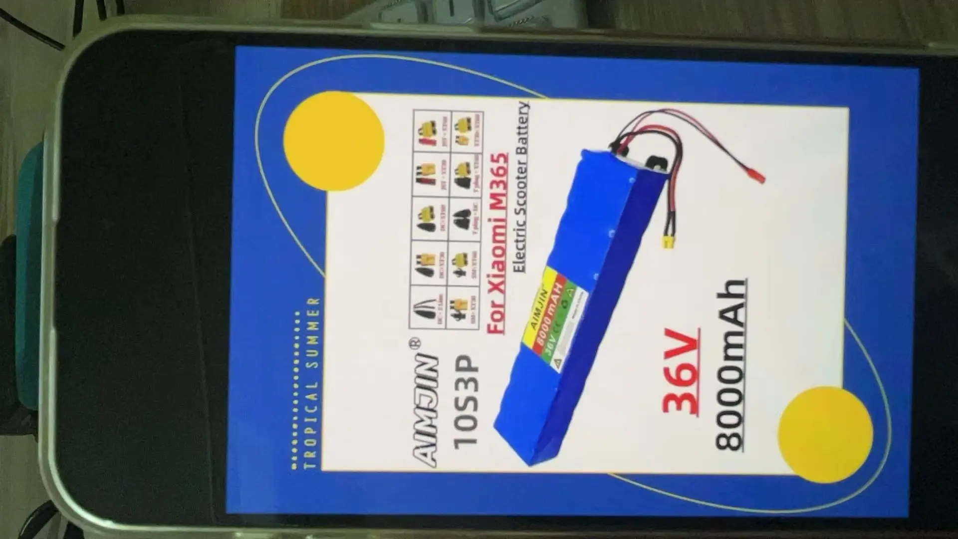 

10S3P Li-ion Battery For Xiaomi M365/1S Special Battery Pack 36V 8000mAh Electric Scooter Battery Pack+42V 2A charger