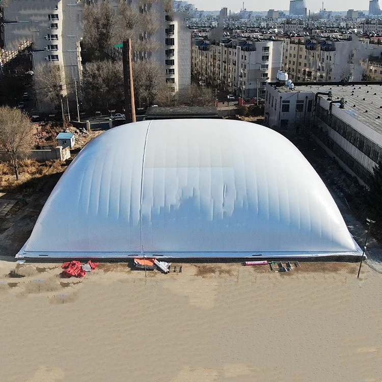 고품질 대형 차양 방수 스포츠 경기장 체육관 필드 캐노피 인플레이터블 텐트 이동식 재활용 에어돔