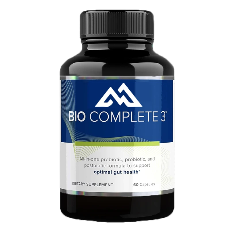 Bio Complete 3- Probiotics and probiotic mixtures support gut health, immune system, and digestive tract supply for 30 days