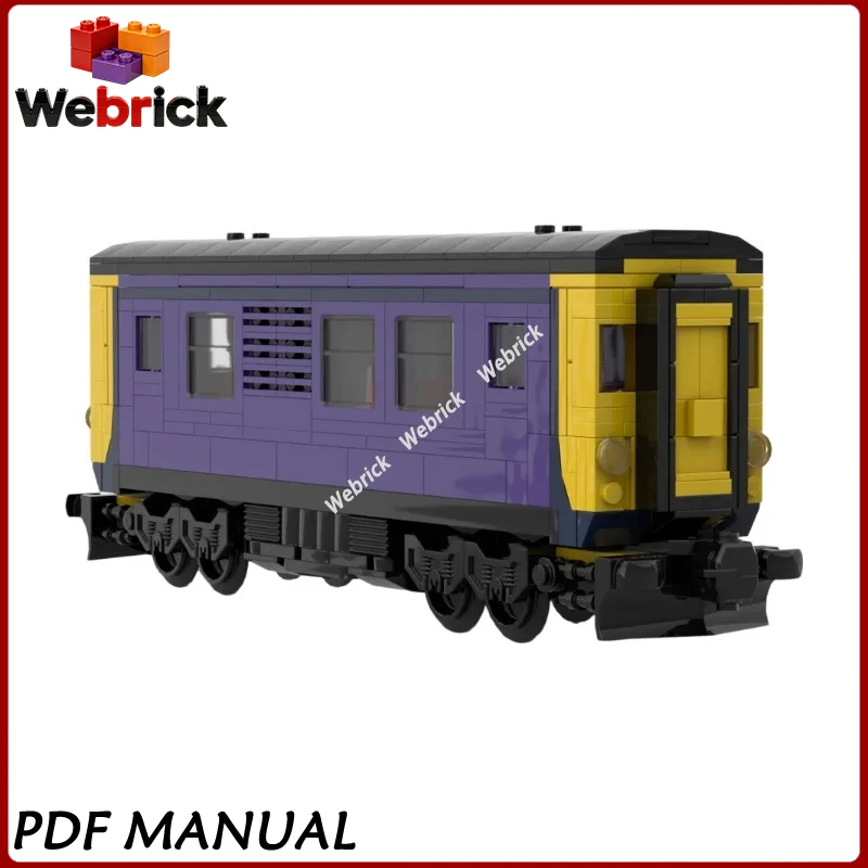 

Train Locomotive Carriage Expansion Kit MOC Blocks Extra Train Wagon Small Particle Bricks Layout Decor Accessories