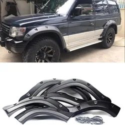 Mudguards Wheel Fender Flares For Mitsubishi V31 Pajero Montero Mud Flap Guard splash Fenders Mudflaps Car Parts