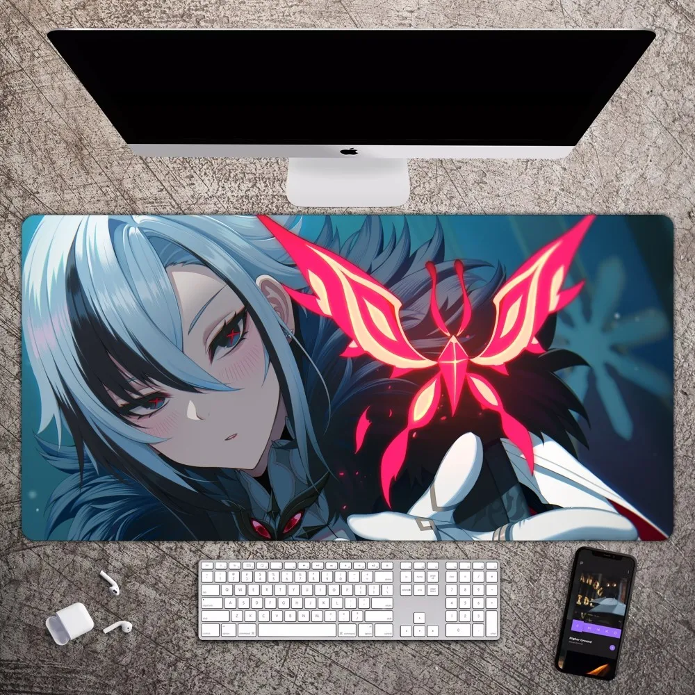 Arlec chino Genshin Impact Mouse pad große Gaming Compute Gamer PC Tastatur Maus matte