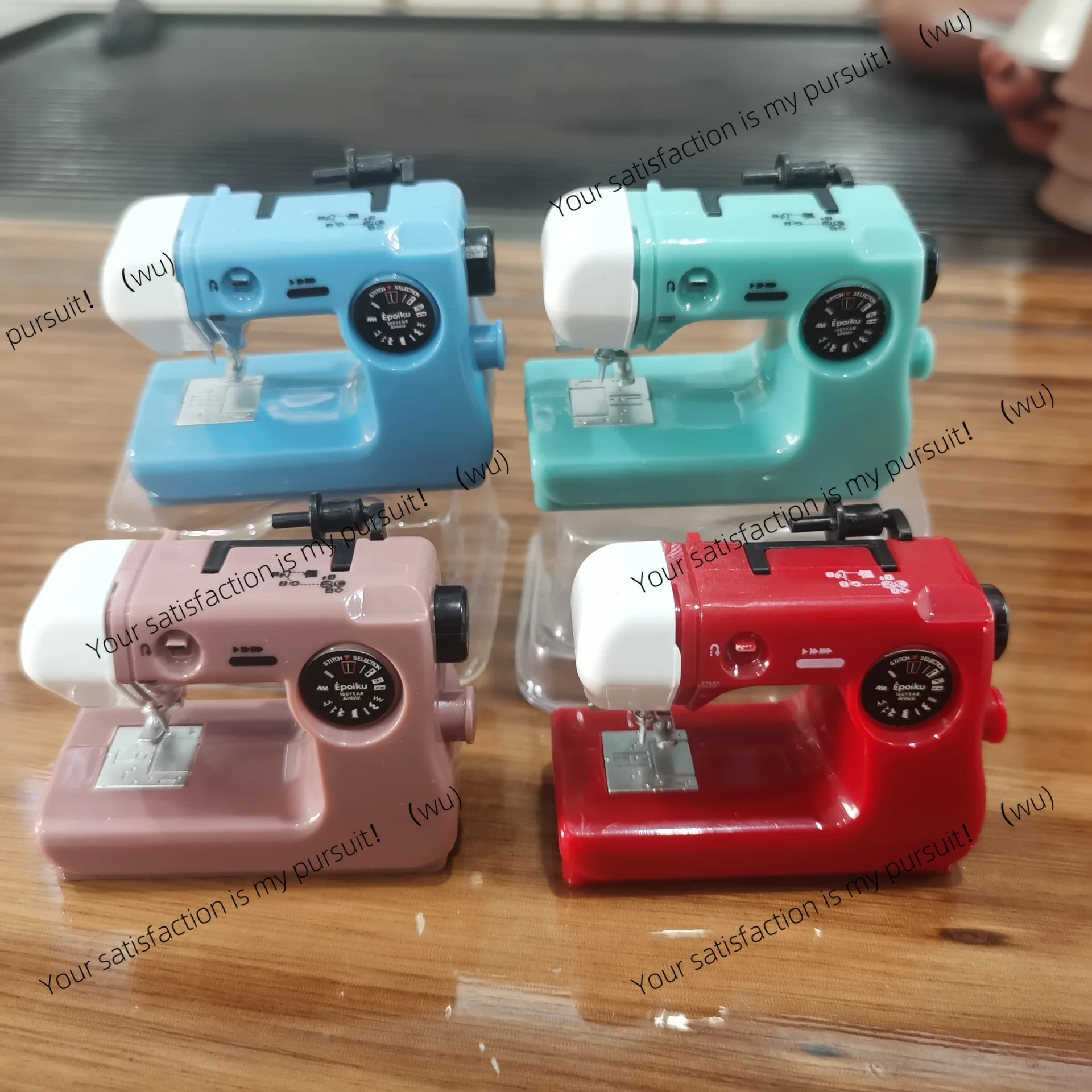 

Имитация мини-швейной машины, витые яйца, миниатюрная сцена для ребенка с приливом