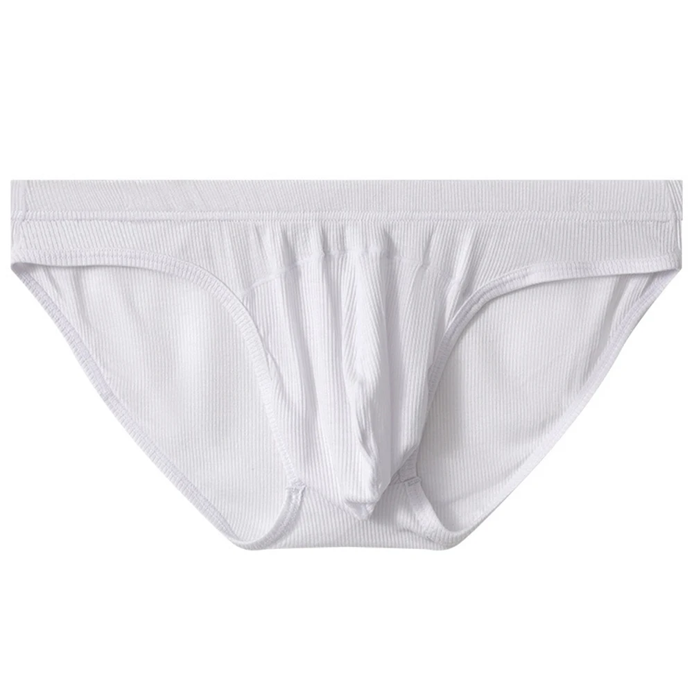 Comfortable Fit Mens Briefs Underwear Sexy Mens Lingerie Solid Color Suitable For All Seasons Brand New Condition