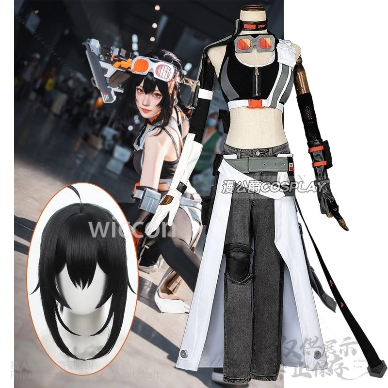 غريس هوارد تأثيري لعبة Zenless منطقة صفر تأثيري مثير الباروكات موحدة هالوين حفلة كرنفال لعب الأدوار الزي النساء الرجال كوس