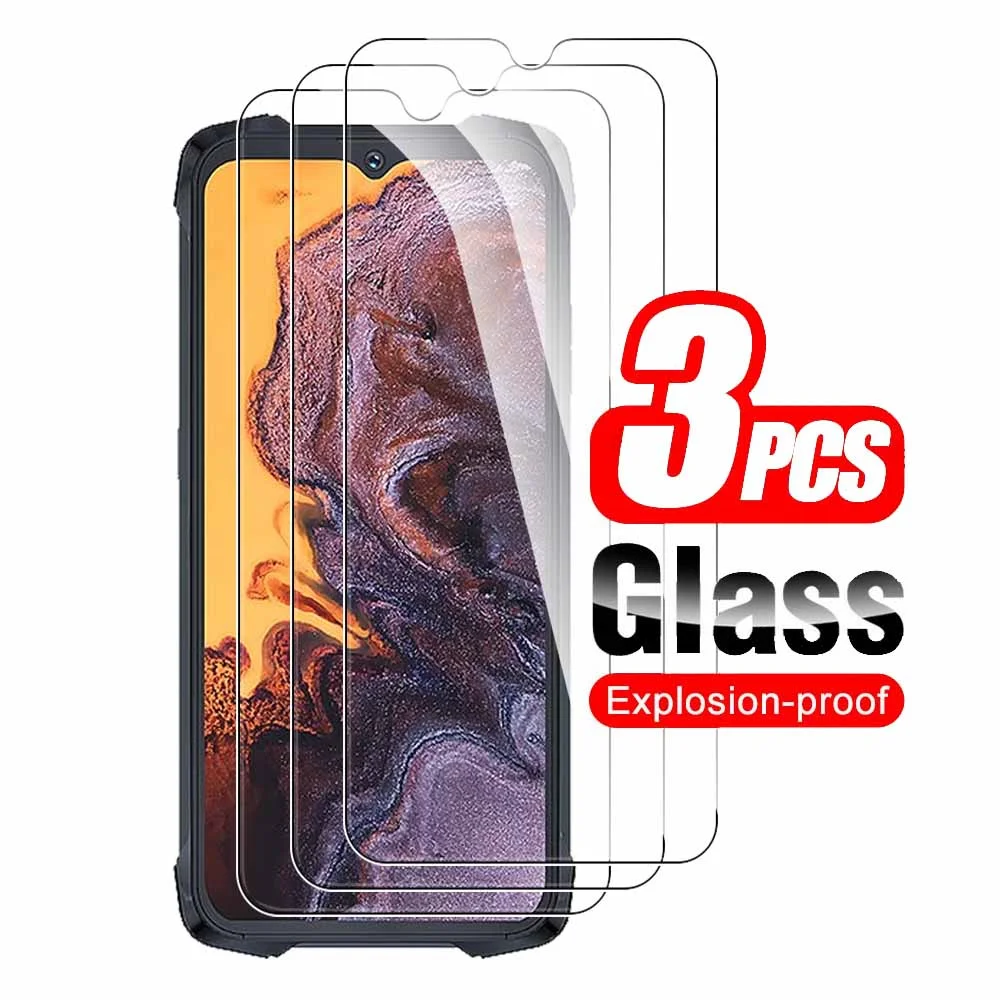 For Cubot KingKong 9 Glass 3Pcs Tempered Glas Screen Protector For Cubot King Kong 9 KingKong9 4G Armor Cover Protective Films