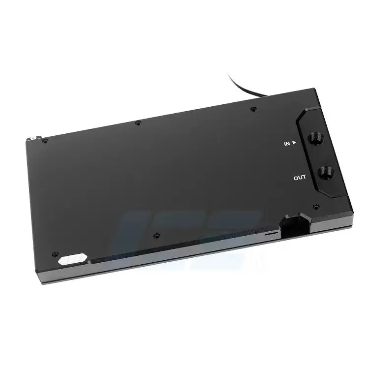 IceManCooler Tempered Glass Design Water Block For ZOTAC GAMING GeFroce RTX 5090 SOLID OC,AMP Card Cooler With Backplate,G1/4