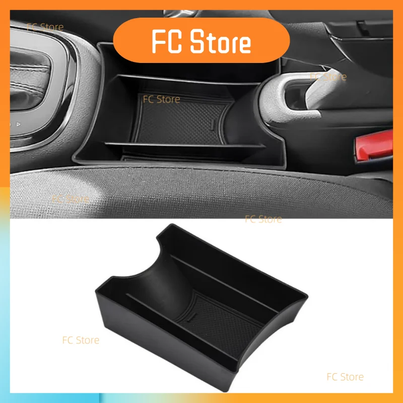 Para VW UP GTI 2013-2023 para Seat MII para s-koda Citigo caja organizadora de consola central caja de almacenamiento Interior de coche