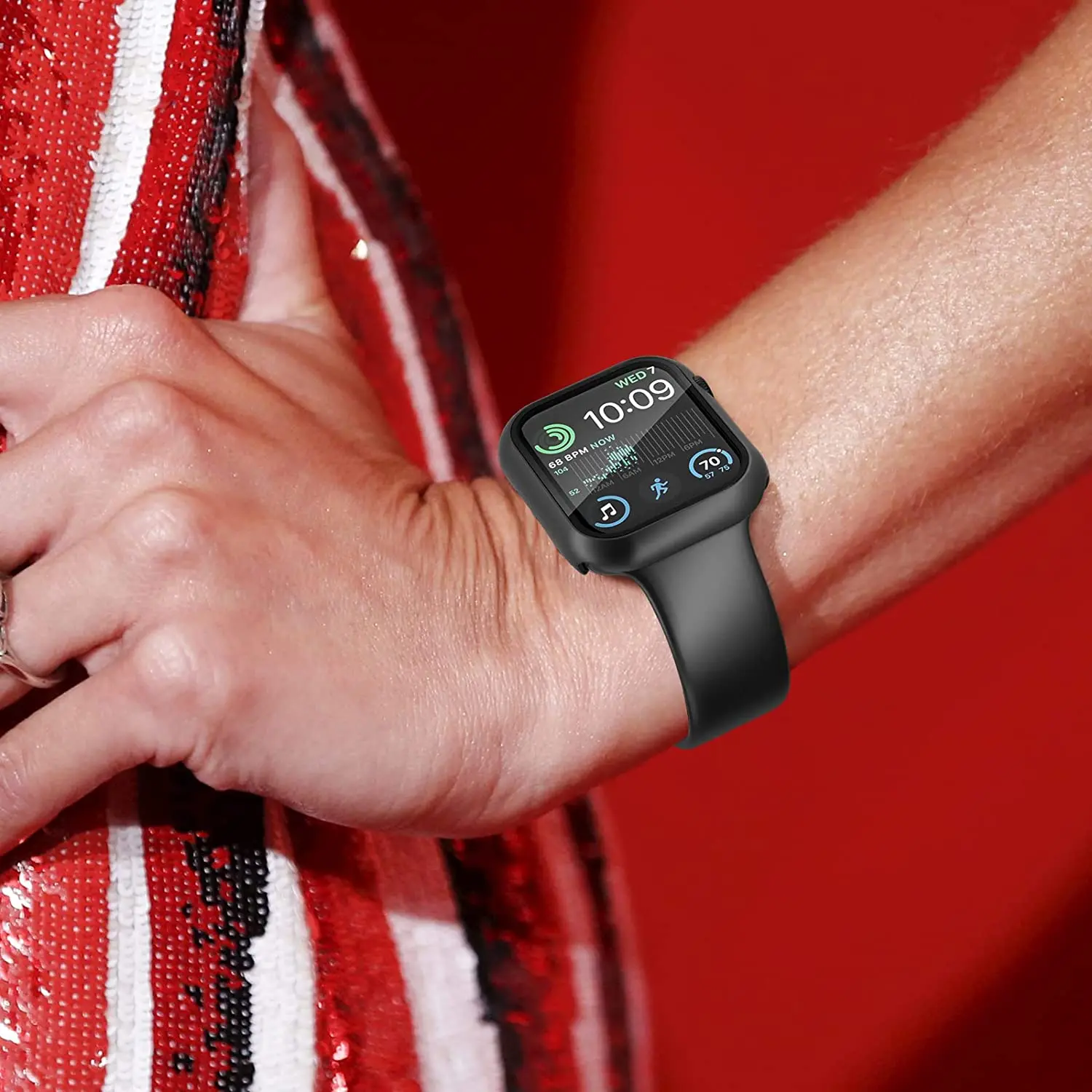 強化ガラススクリーンプロテクター Apple Watch シリーズ 8 ウルトラ 7 6 5 SE 49mm 2022 41mm 45mm 44mm 40mm 保護フィルム保護