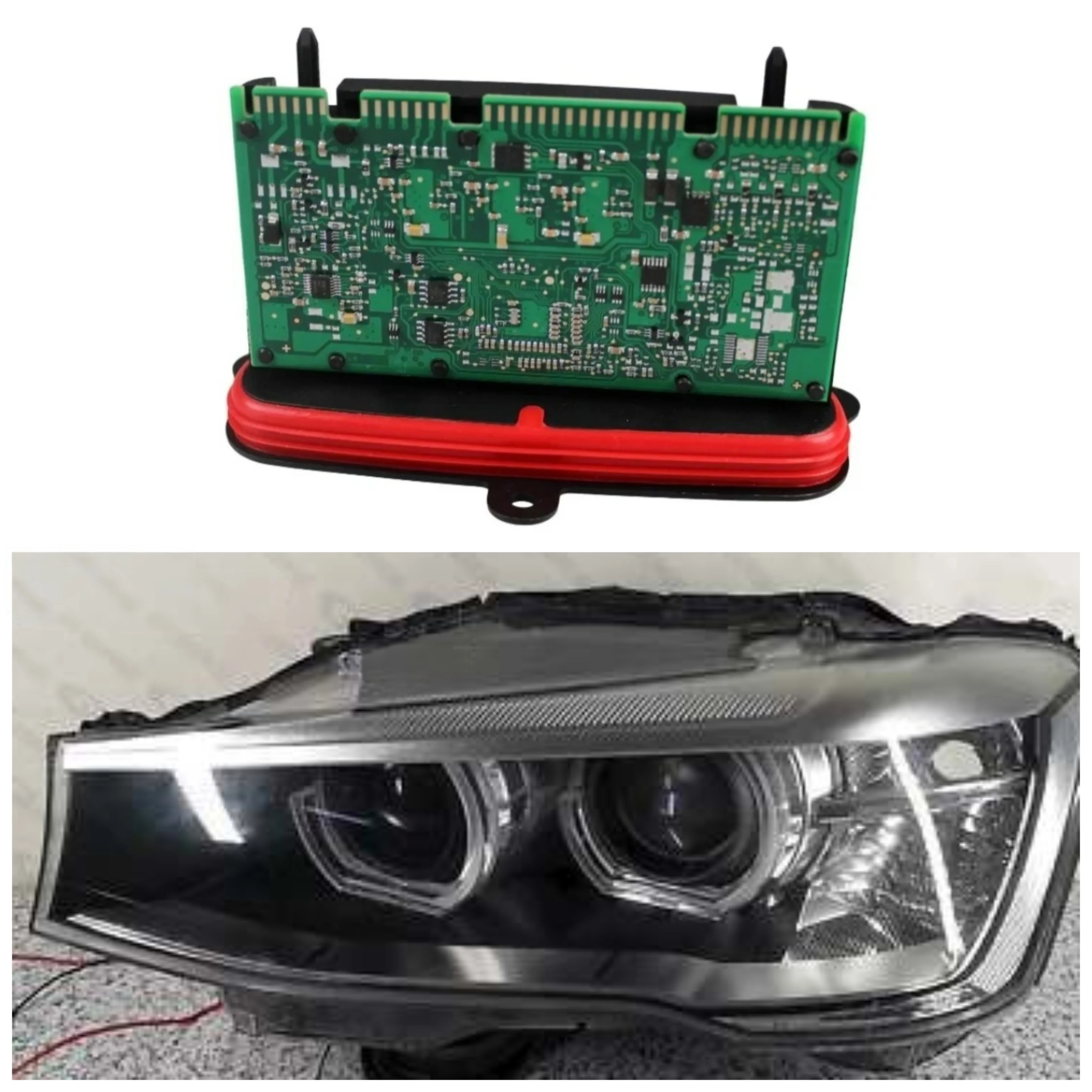 OE 63117440882 For BMW X3 X4 F25 F26 2014-2017 Adaptive Xenon Light DRL Car Headlight Control Module Without AFS Car Accessories