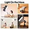 Ulanzi AL120 インフレータブル LED ライト 2700K-6500K 二色 10 照明効果ポートレート写真ライブストリーミングカメラ Vlog 5