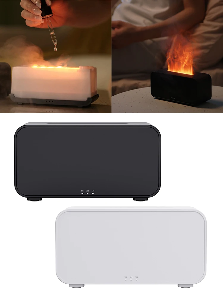 

Colorful LED Diffuser Aromatherapy Machine Relaxation Environment 3 In 1 Humidifier And Diffuser Ambient Night Light