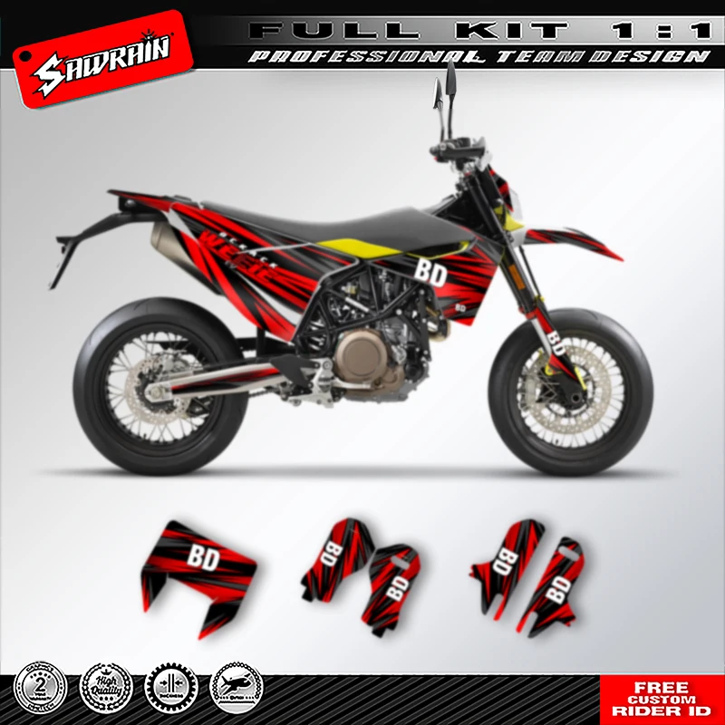 

Sawrain For 701 Enduro Stickers graphics Background Decals For Husqvarna 701 SUPERMOTO ENDURO 2015 2016 2017 2018 2019 2020 016