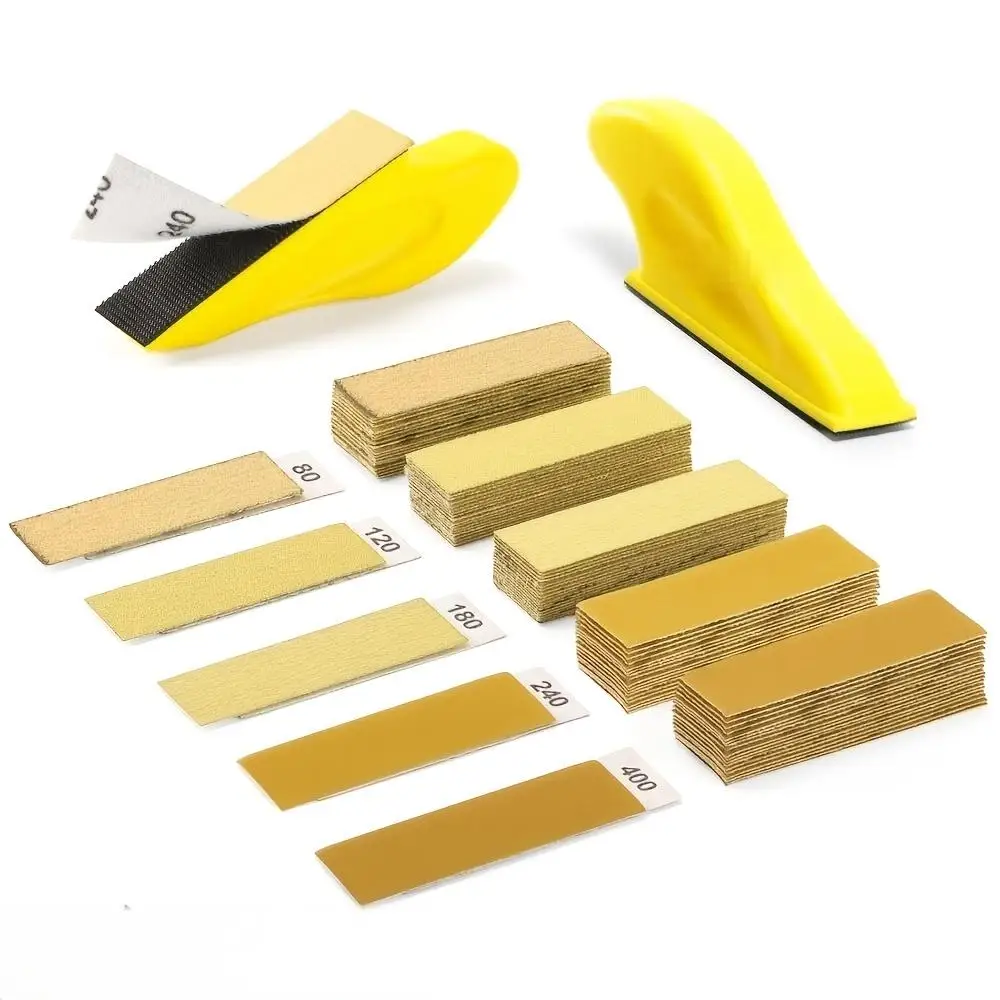 22Pcs Sandpaper Set, Multiple Specifications, Multi-Functional Fine Polishing Sandpaper Set for Both Dry and Wet Use