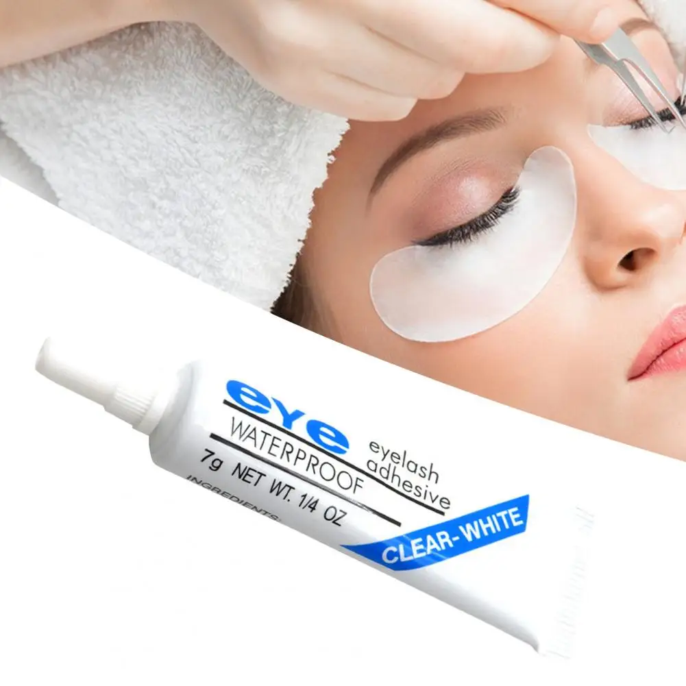 Precise False Lash Application Glue High-quality 7g Eyelash Glue with Great Stickiness Safe Anti-allergy Formula for Eyelash