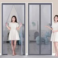 Home Textile Ecoflow Anti-mosquito Magnetic Screen Door Curtain Net Flipper Zero Garden. Mosquito Netses for Window Shades