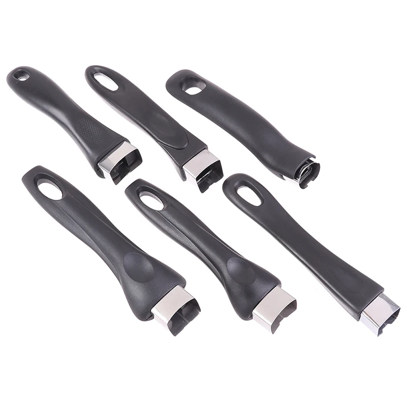 1Pc Long Pot Handle Household Anti Scalding Pan Universal Ergonomic Kitchen Accessories Replacement Removable Bakelite Grip