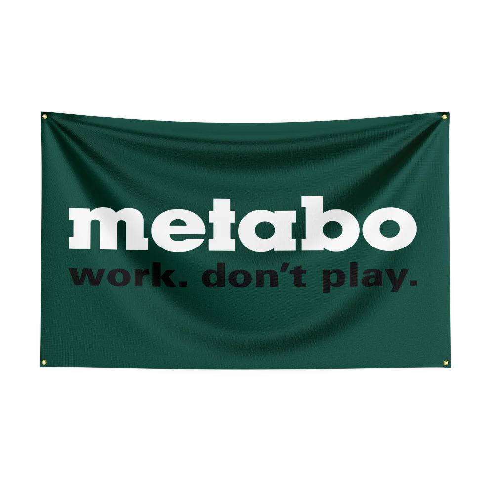 M-me-ta-bos Tool Flag Banner Polyester Printed Car Flags Personalized Flag for Room Garage Decor Poster Tapestry