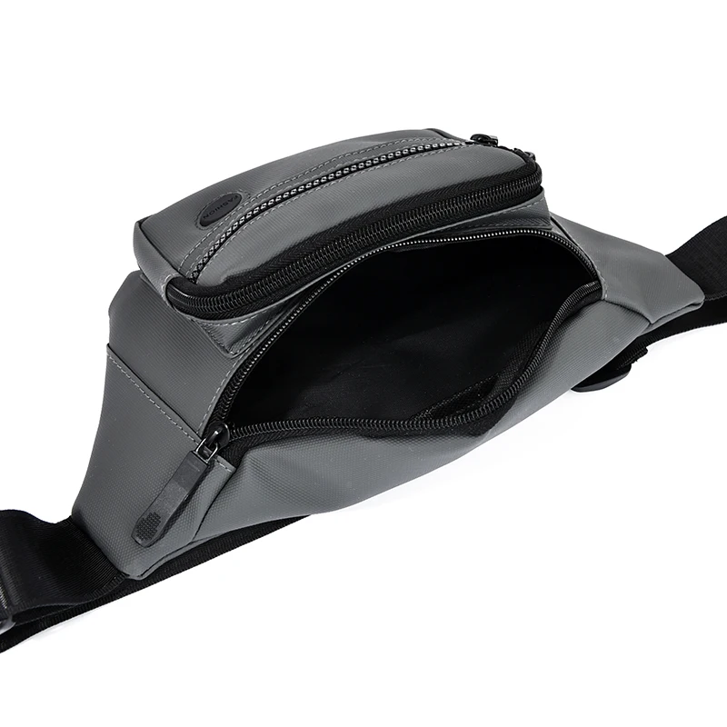 حقيبة الخصر للرجل جودة عالية للجنسين الصدر حزمة بلون حزمة مراوح عادية في الهواء الطلق السفر حقيبة كروسبودي رجل جديد حقيبة كتف