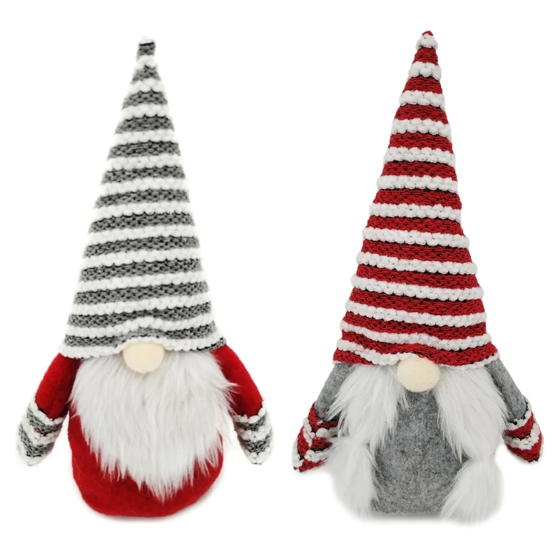 28cm/11in Faceless Gnome for Doll Mini Stuffed Christmas Decoration Crochet Hanging Pendant Ornament Handsewing Handicra