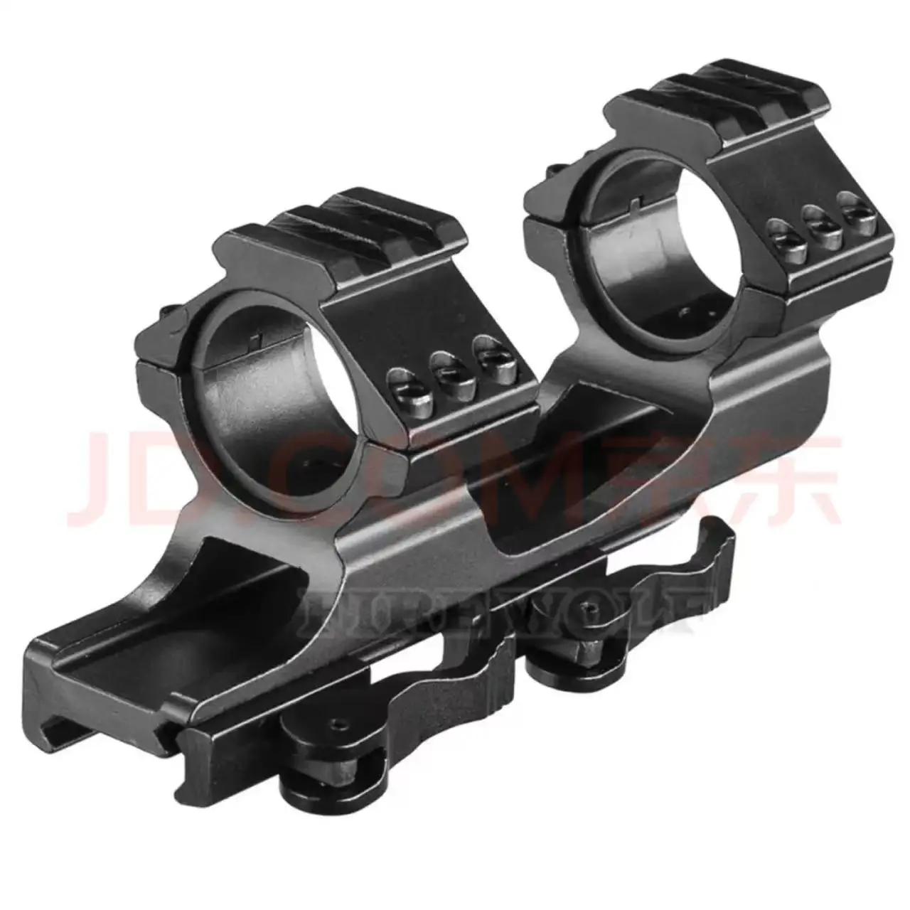 Fire Wolf aiming clamp, aiming extension, integrated leather rail clamp 25.4/30MM, quick release leather rail bracket, tube clam