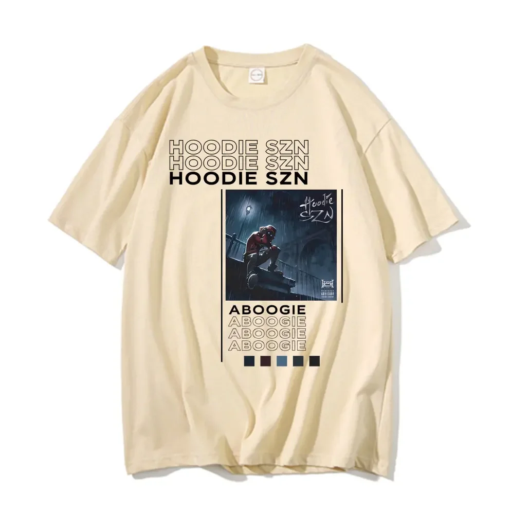 Rapper A Boogie Wit Da Hoodie Szn Graphic Tshirt Summer Regular Male Casual Oversized T Shirts Men Women Hip Hop Vintage T-shirt
