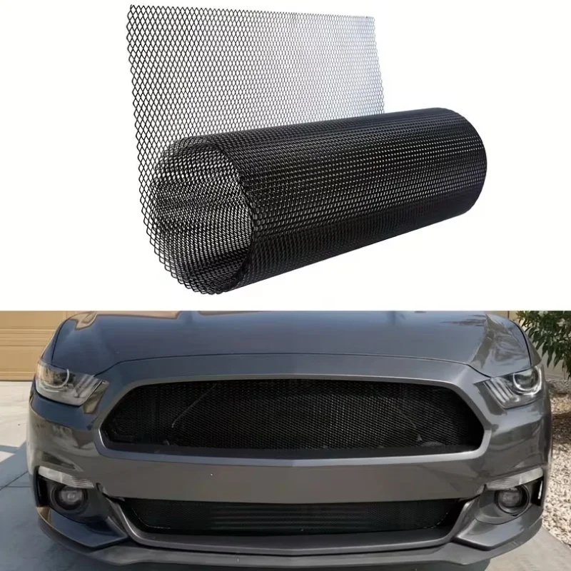Car Hexagonal Mesh Grille Net Universal Modified Bumper Hood Vent Body Air Intake Grill Insert Protective Net Car Exterior Decor