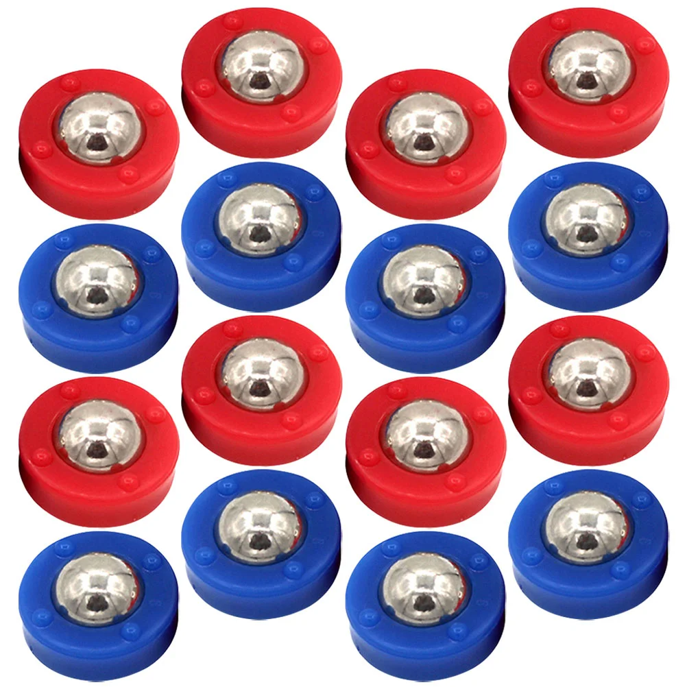 40 Pcs Ball Table Accessories Child Outdoor Toys Shuffleboard Discs Steel Bowling