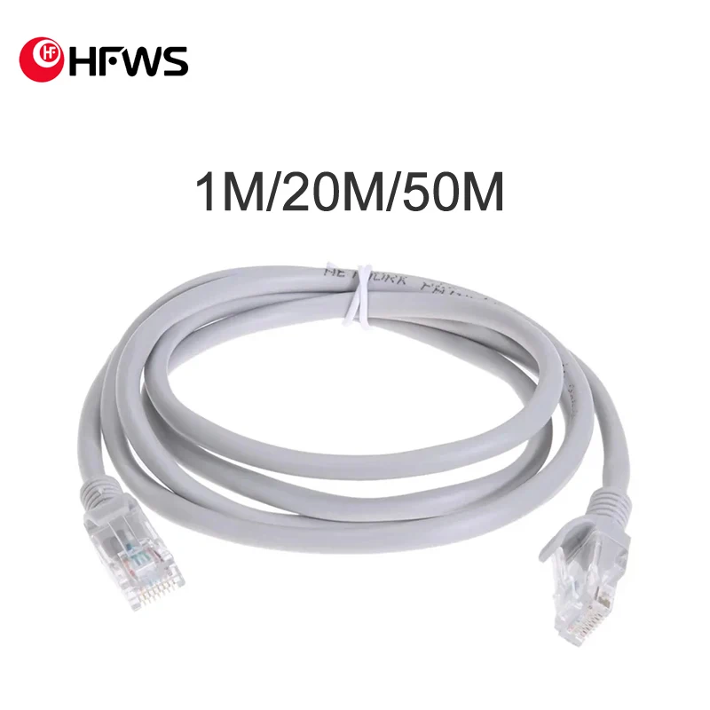 Ethernet Cable 1/10/20/30/50m High Speed RJ45 Network LAN Cable Router Cat5 Network Connector Extension Lines Computer Cables