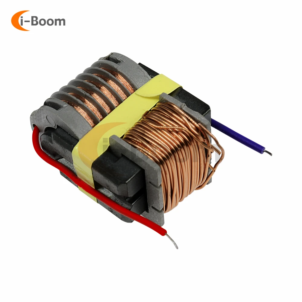 15KV High Frequency Voltage Inverter Voltage Coil Arc Generator Step Up Boost Converter Power Transformer 29×24x18mm