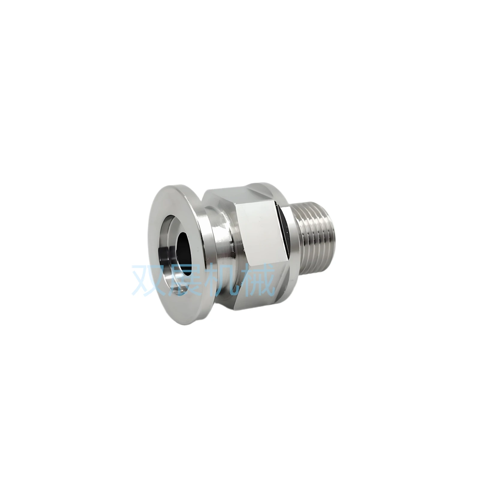 G1/4" 3/8" 1/2" 3/4" 1" BSPP Male Thread to ISO-KF Flange Vacuum Adapter 304 Stainless Steel