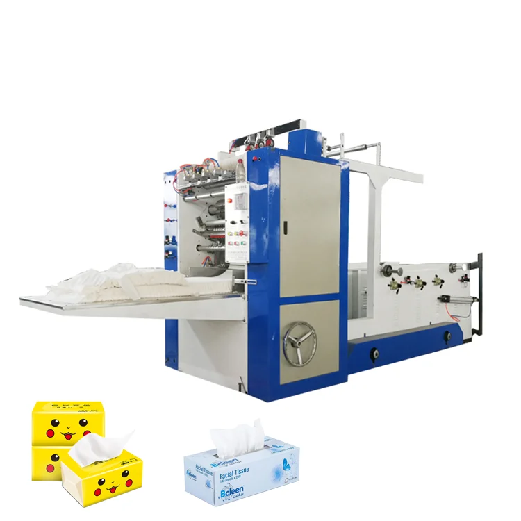 YG Facial Tissue Full Production Line Making Machines Facial Tissue Making Machine