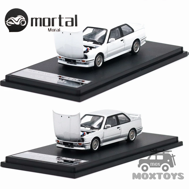 

Mortal 1:64 E30 M3 SPORT EVOLUTION жемчужно-белый/серебристо-серый Limited999 Литая под давлением модель автомобиля