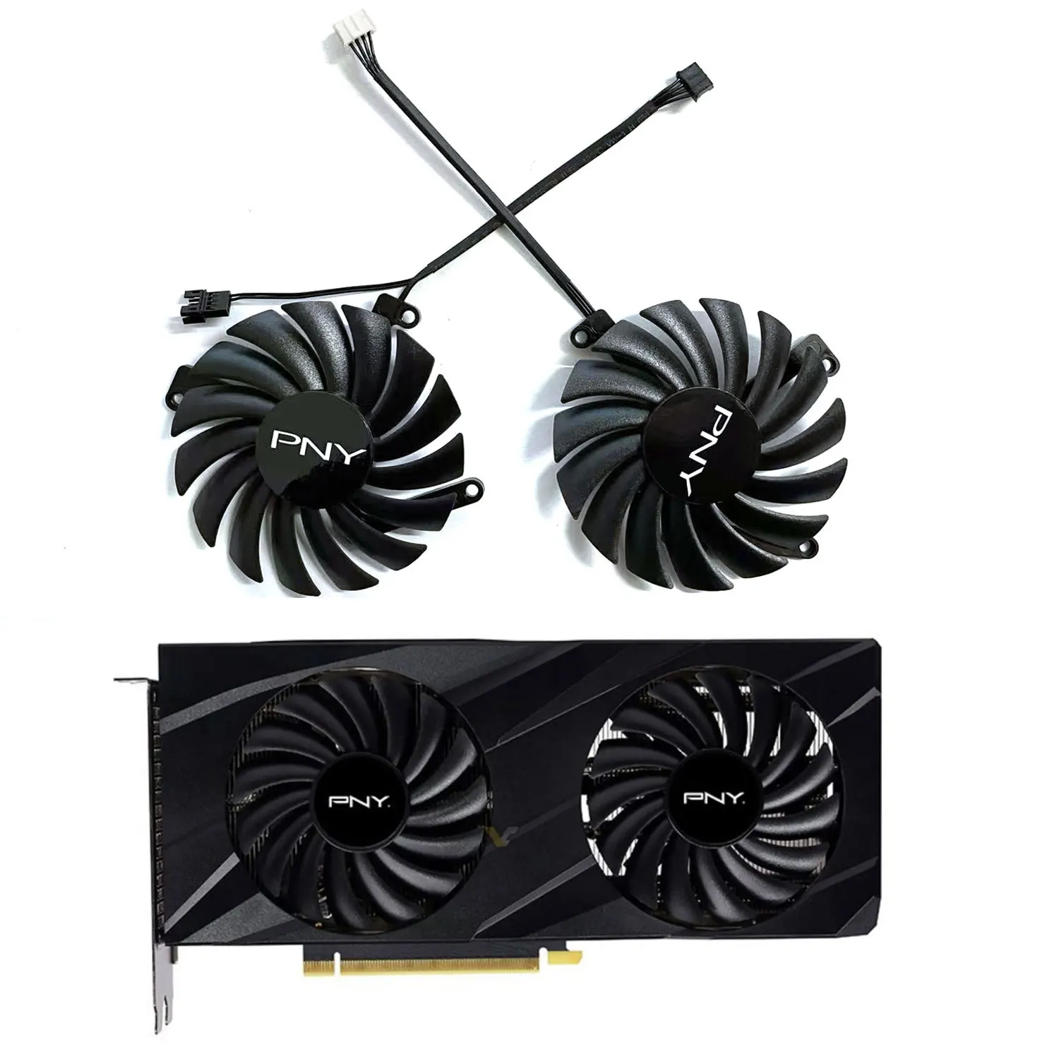 New 85MM 4PIN CF-12910S RTX3060 3060TI GPU Fan for PNY GEFORCE RTX3060 3060TI VISO Display Replacement Fan