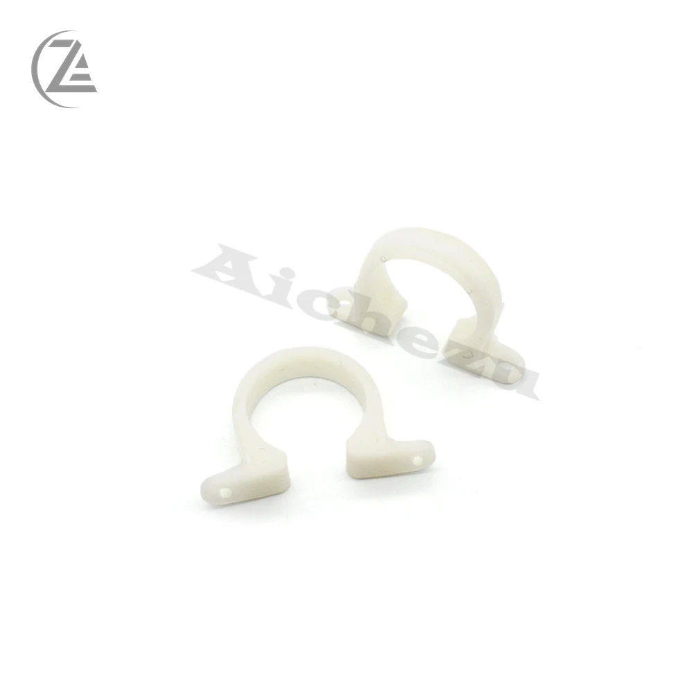 ACZ Motorcycle 1 Pair White Front Splash Guard Dust Board Fender Wing Clip Buckle Fastener Holder for Honda CB400 VTEC 1999-2001